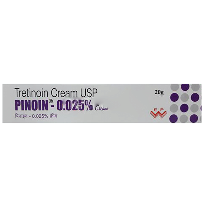 Pinoin 0.025% Cream    Tretinoin 0.025%
