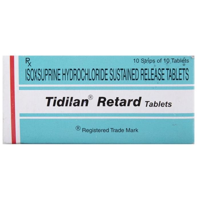 Tidilan Retard Tablet SR    Isoxsuprine 40mg