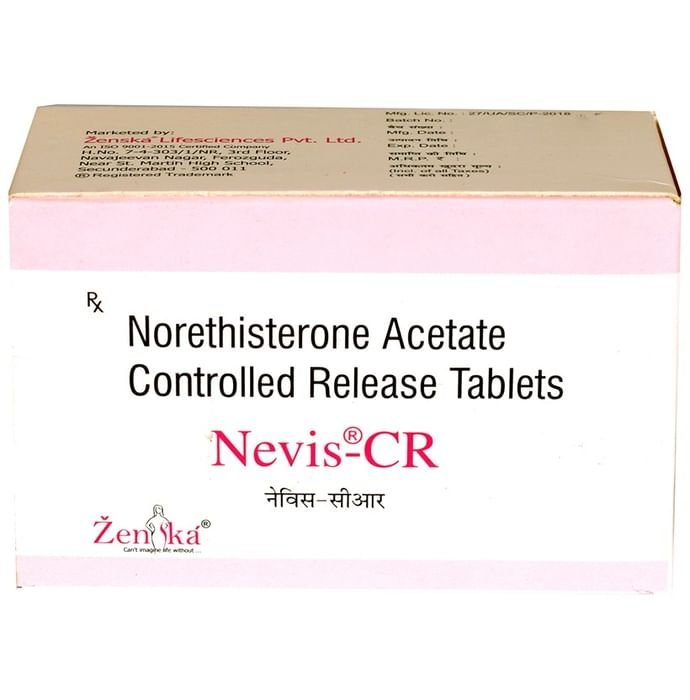 Nevis-CR Tablet    Norethisterone 10mg