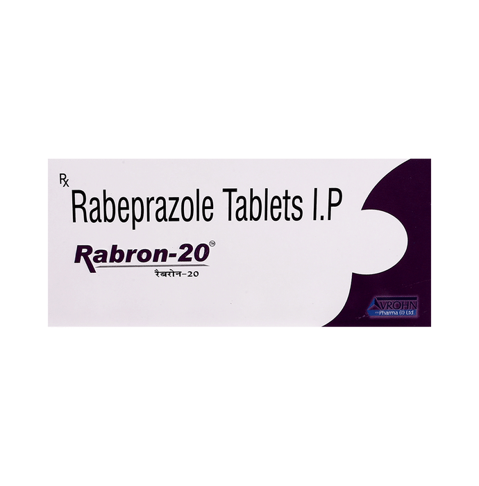 Rabron 20 Tablet    Rabeprazole 20mg