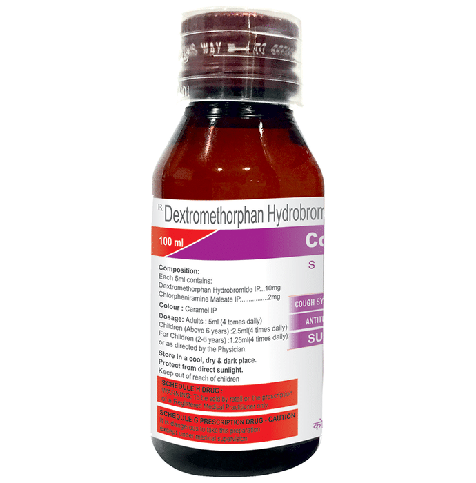 Cozin Dx Syrup    Chlorpheniramine Maleate 2mg + Dextromethorphan Hydrobromide 10mg