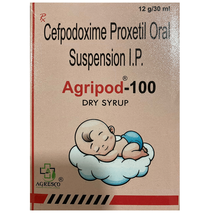 Agripod 100 Dry Syrup    Cefpodoxime Proxetil 100mg