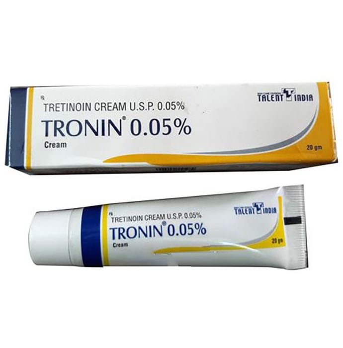 Tronin 0.05% Cream    Tretinoin 0.05% w/w