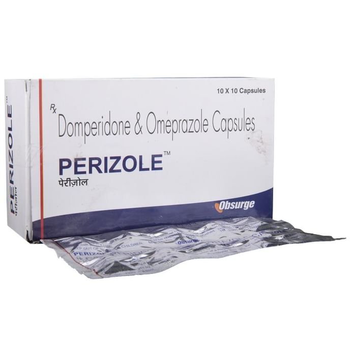 Perizole Capsule    Domperidone 10mg + Omeprazole 20mg