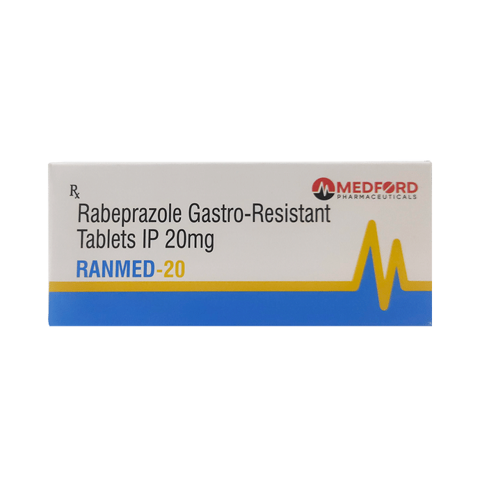 Ranmed 20 Tablet    Rabeprazole 20mg