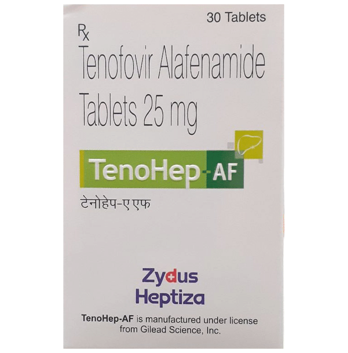 Tenohep AF Tablet    Tenofovir Alafenamide 25mg