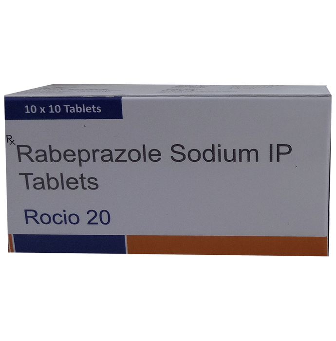 Rocio 20 Tablet    Rabeprazole 20mg