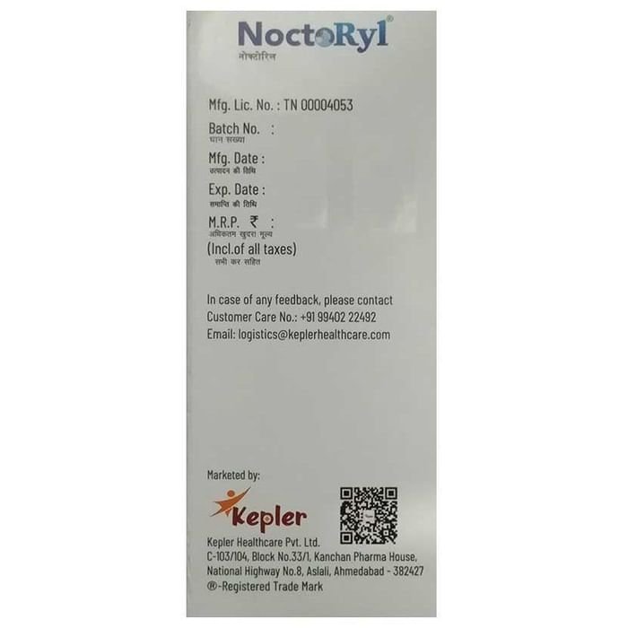 Noctoryl Syrup    Melatonin 3mg