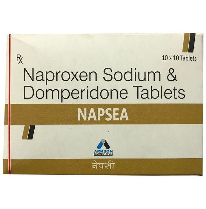 Napsea Tablet    Naproxen 500mg + Domperidone 10mg