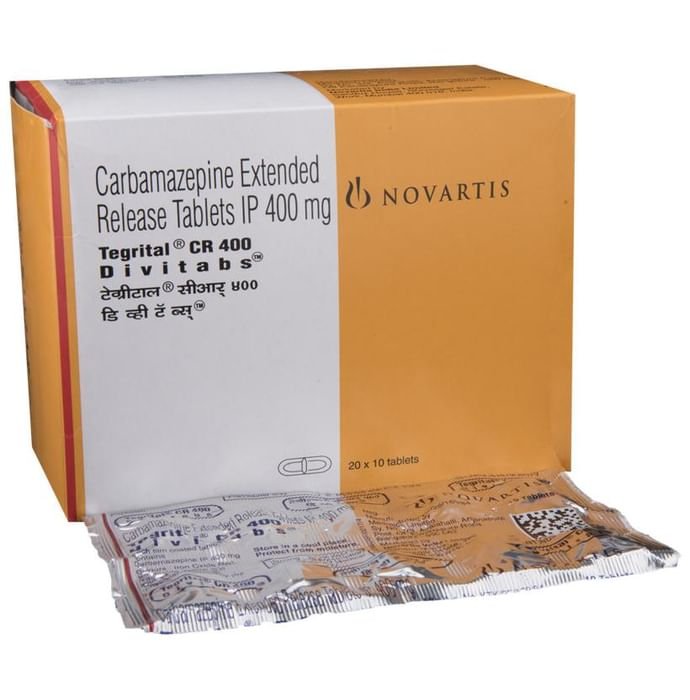 Tegrital CR 400 Divitabs    Carbamazepine 400mg