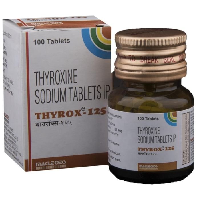 Thyrox 125 Tablet    Thyroxine 125mcg