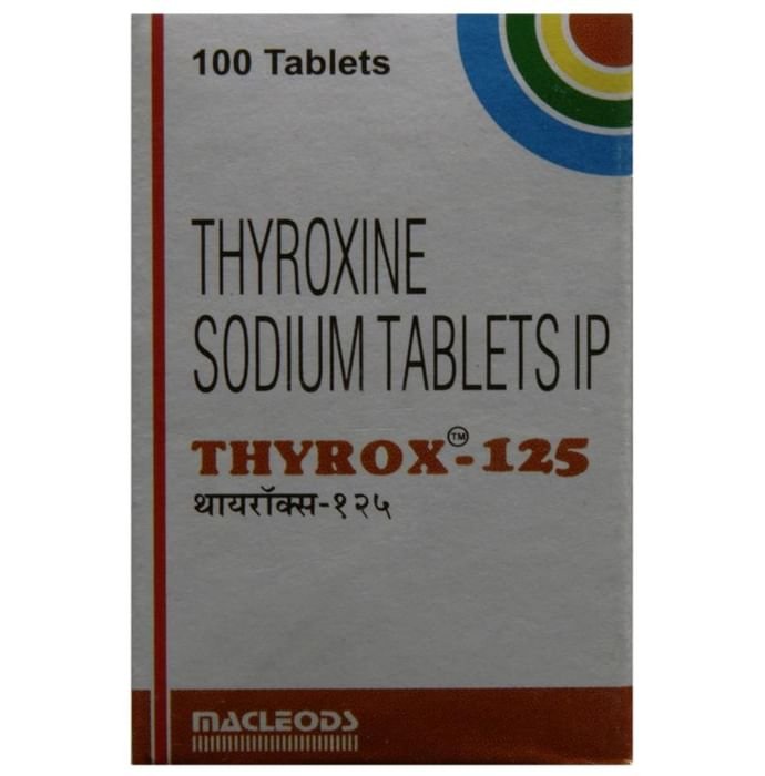 Thyrox 125 Tablet    Thyroxine 125mcg