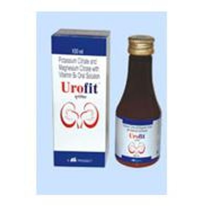 Urofit Oral Solution    Potassium Citrate 1100mg + Magnesium Citrate 375mg + Vitamin B6 Pyridoxine 2