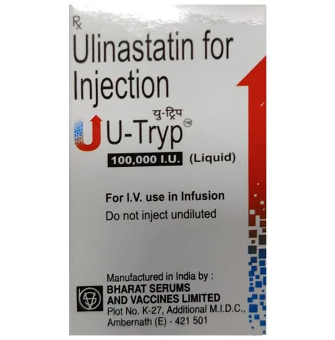 U Tryp 100000IU Injection    Ulinastatin 100000IU