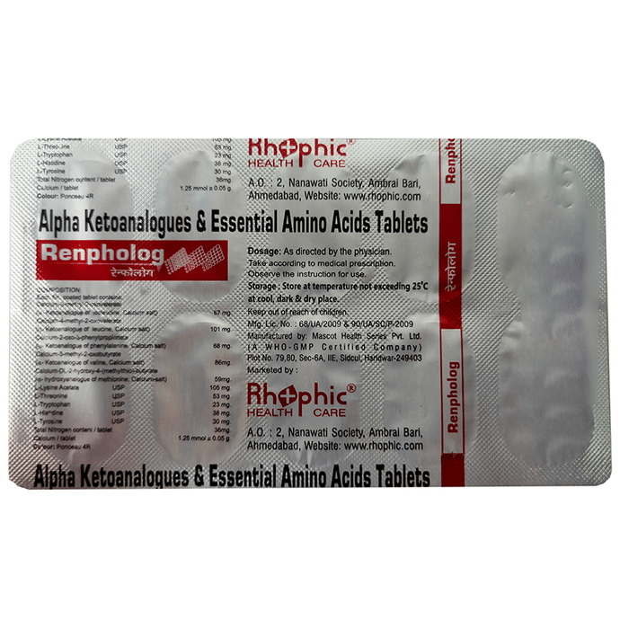 Renpholog Tablet    Alpha Ketoanalogue NA