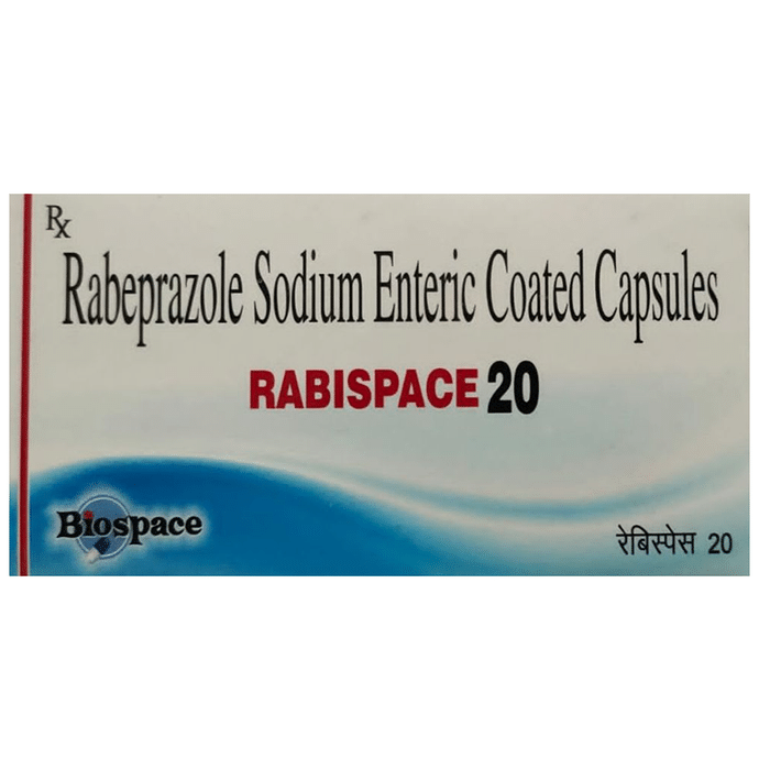 Rabispace 20 Capsule    Rabeprazole 20mg