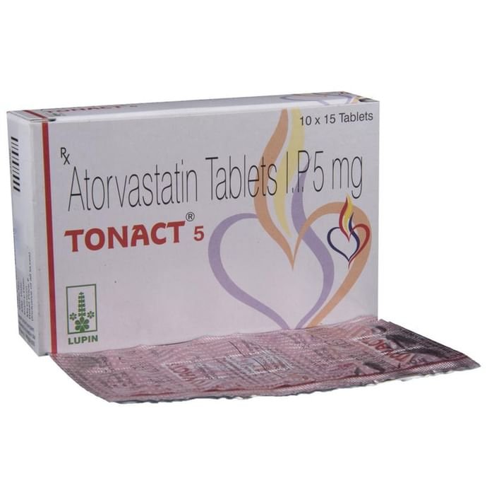 Tonact 5 Tablet    Atorvastatin 5mg