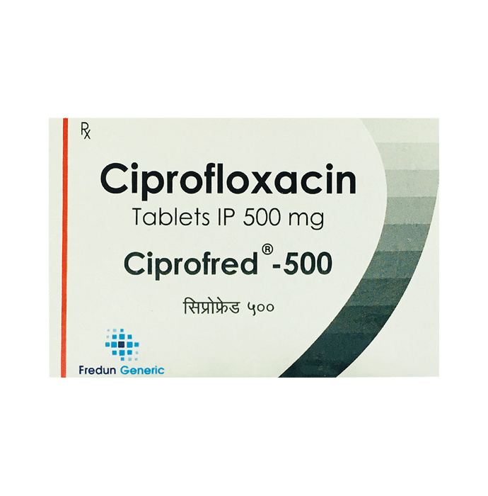 Ciprofred 500 Tablet    Ciprofloxacin 500mg