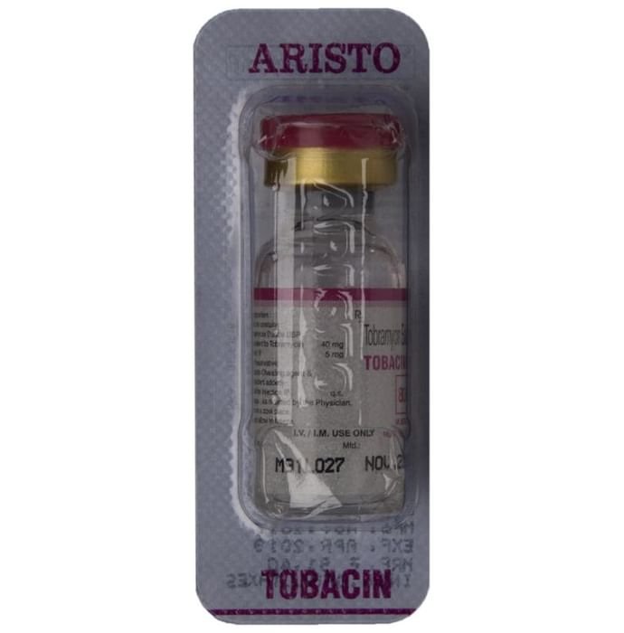 Tobacin 80mg Injection    Tobramycin 80mg