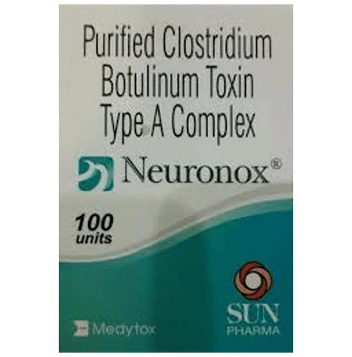 Neuronox 100IU Injection    OnabotulinumtoxinA 100IU