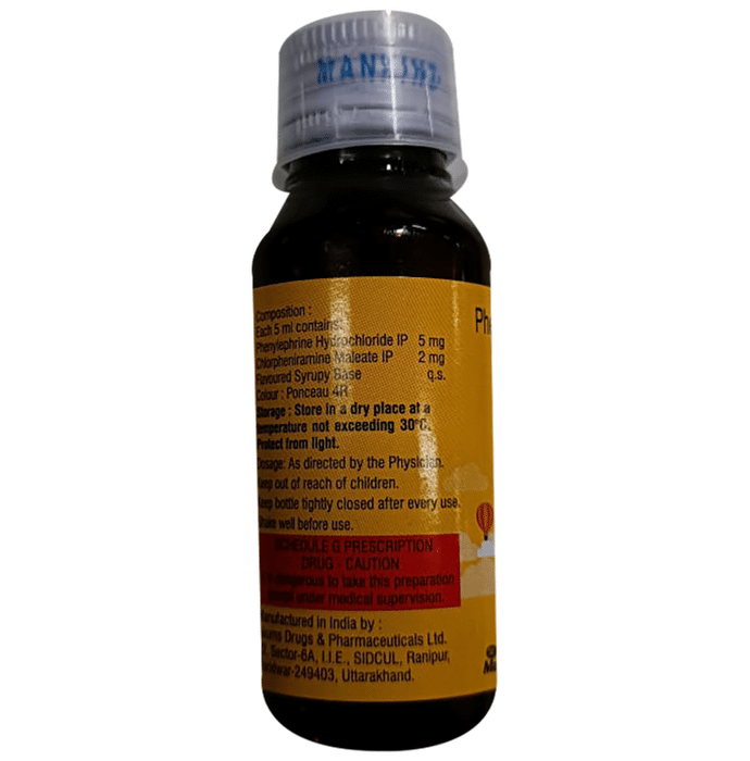 Noblok-AF Syrup Orange    Chlorpheniramine Maleate 2mg/5ml + Phenylephrine 5mg/5ml