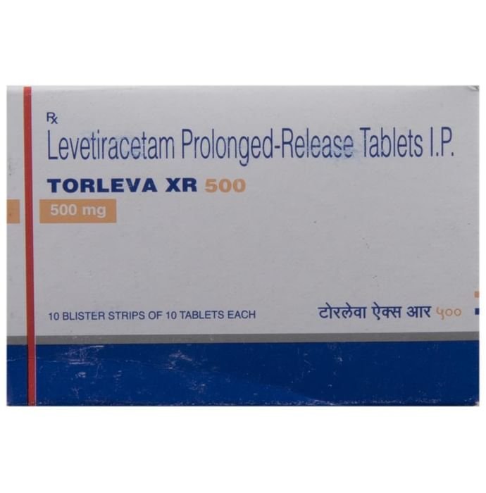 Torleva XR 500 Tablet    Levetiracetam 500mg