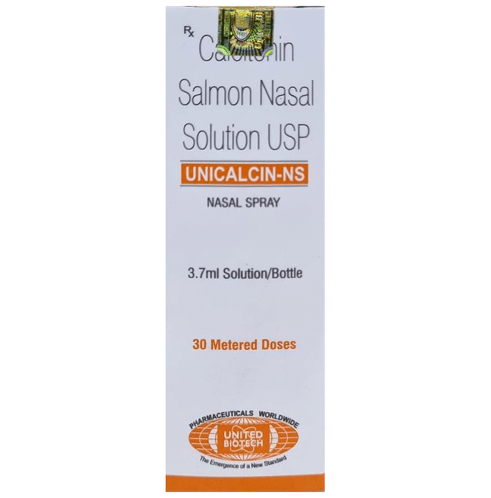 Unicalcin Nasal Spray    Calcitonin Salmon 50IU