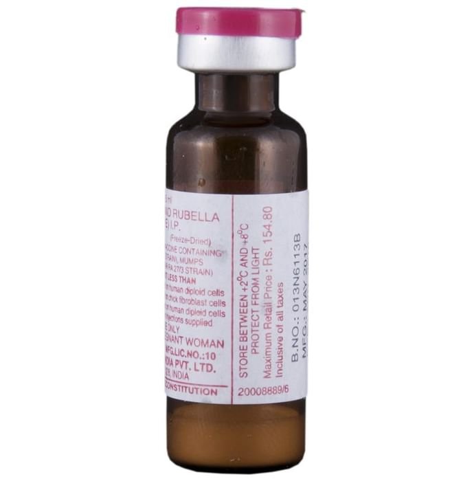 Tresivac Vaccine    Measles Vaccine Live 1000ccid50 + Mumps Virus Vaccine 5000ccid50 + Rubella vacci