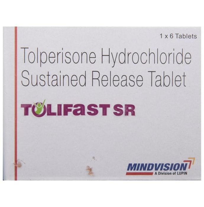 Tolifast SR Tablet    Tolperisone 450mg