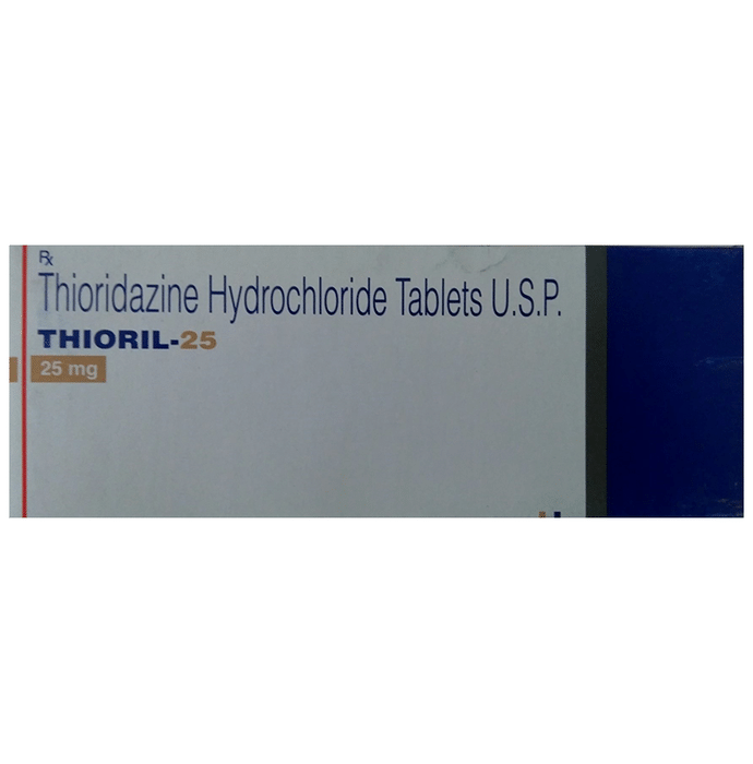 Thioril 25 Tablet    Thioridazine 25mg