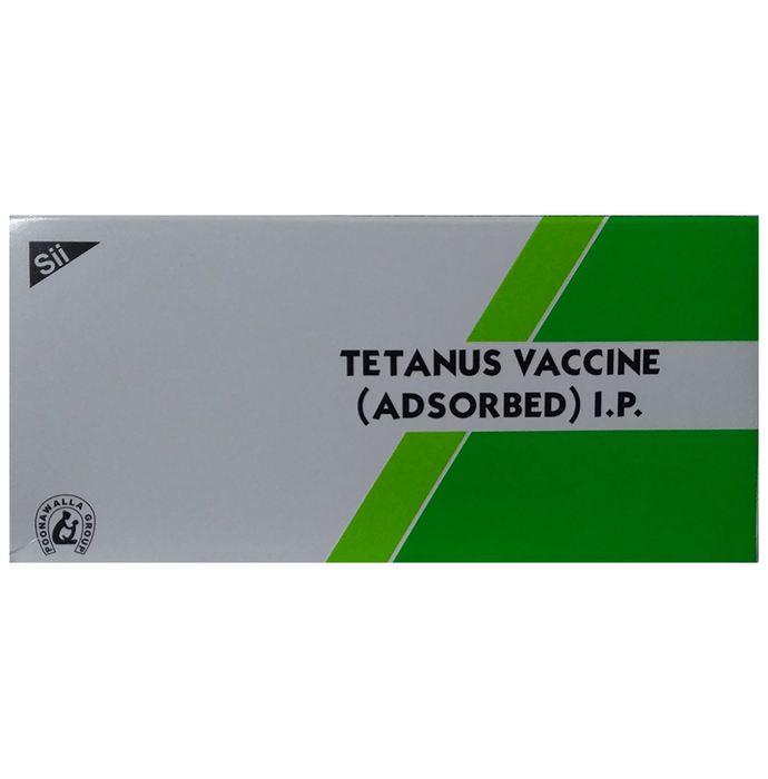 Tetanus Vaccine Adsorbed 0.5ml    Tetanus Toxoid 40IU