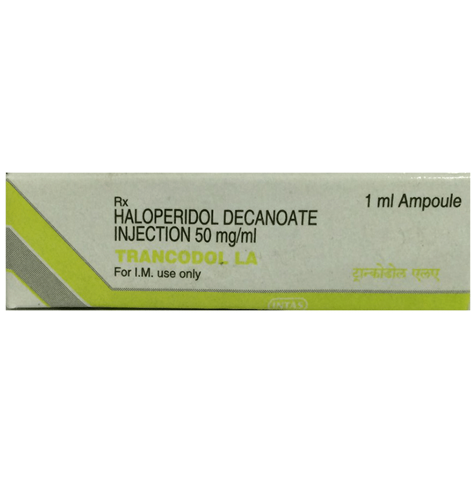 Trancodol LA Injection    Haloperidol Decanoate 50mg/ml