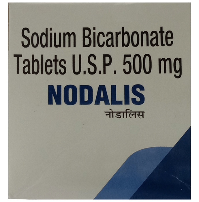 Nodalis 500mg Tablet    Sodium Bicarbonate 500mg