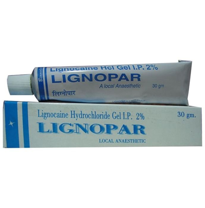 Lignopar Gel    Lidocaine 2% w/w