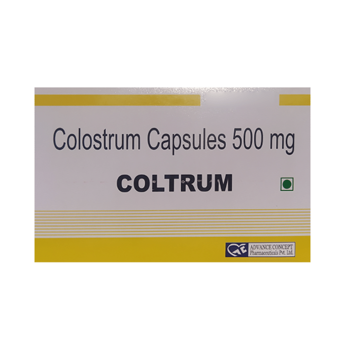 Coltrum Capsule    Colostrum 500mg