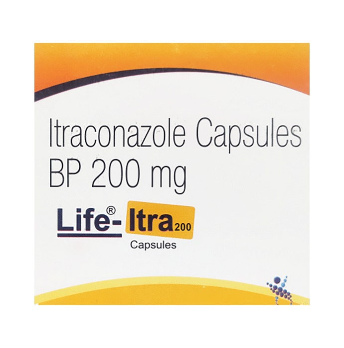 Life-Itra 200 Capsule    Itraconazole 200mg