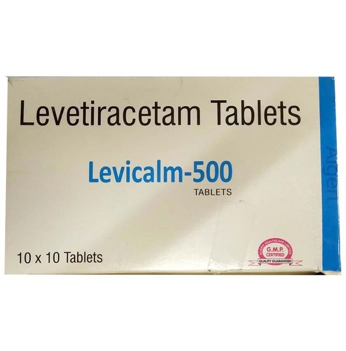 Levicalm 500 Tablet    Levetiracetam 500mg