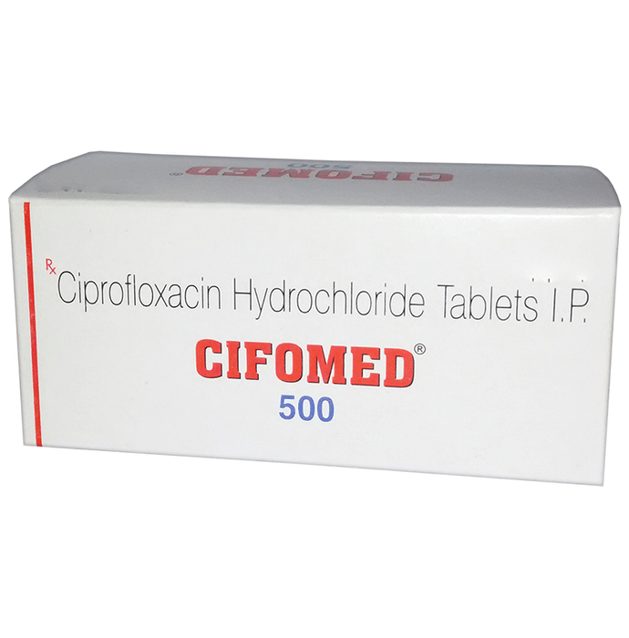 Cifomed 500 Tablet    Ciprofloxacin 500mg