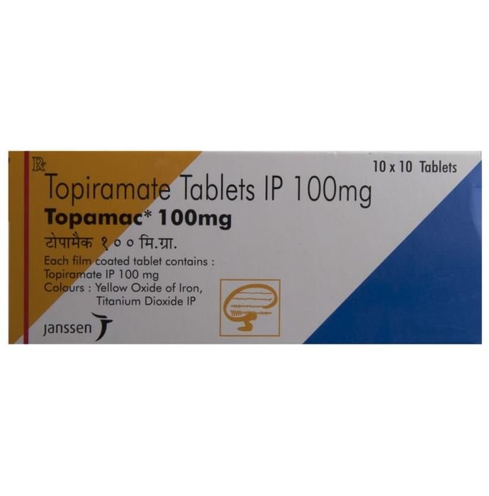 Topamac 100mg Tablet    Topiramate 100mg