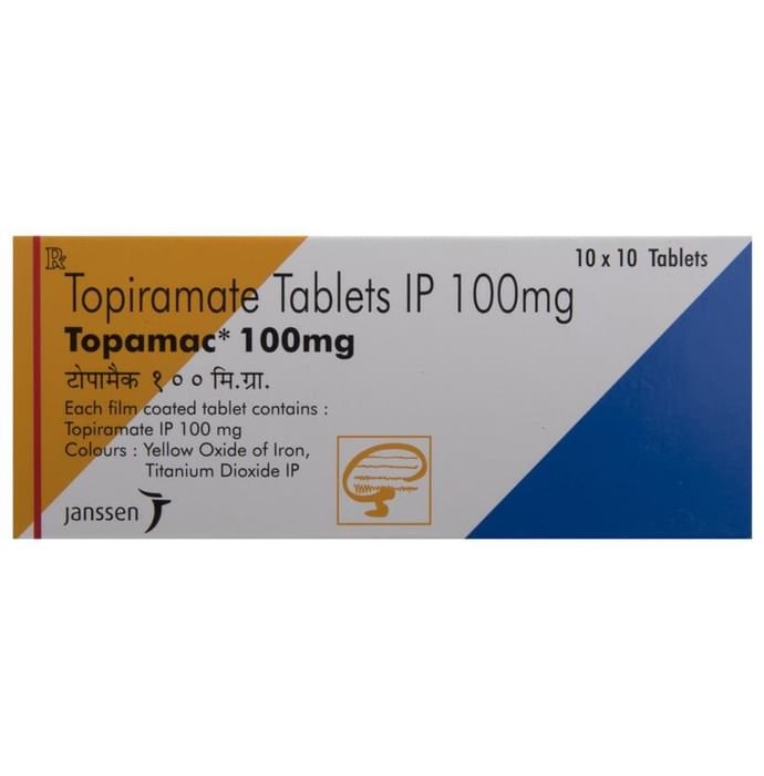 Topamac 100mg Tablet    Topiramate 100mg