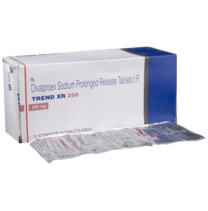 Trend XR 250 Tablet    Divalproex 250mg