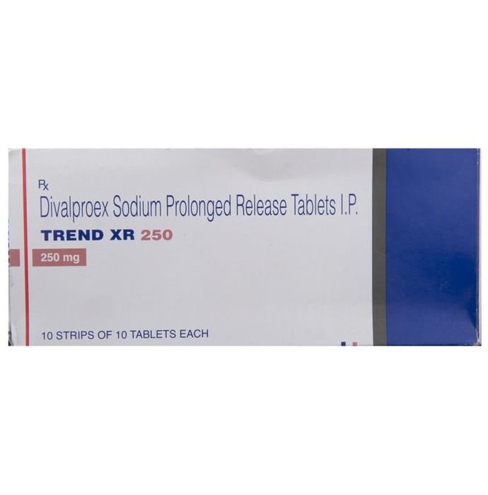 Trend XR 250 Tablet    Divalproex 250mg