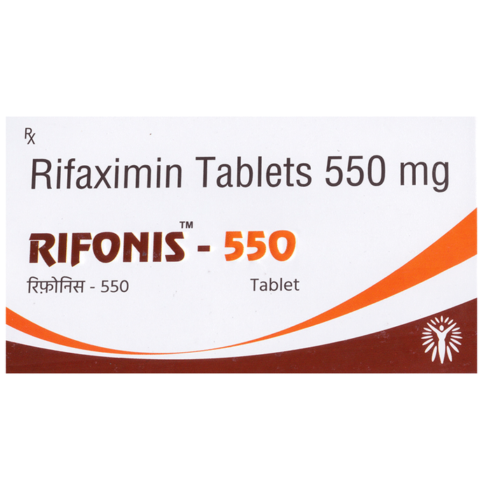 Rifonis 550 Tablet    Rifaximin 550mg