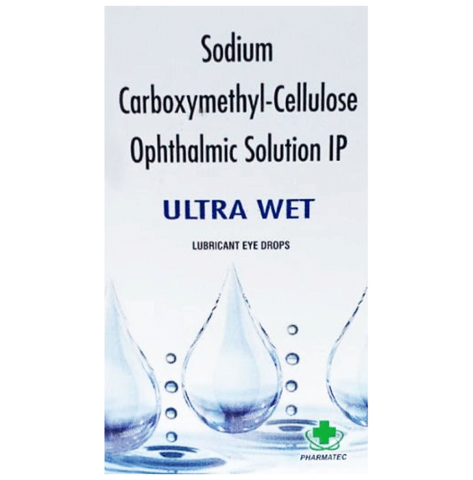 Ultra Wet Lubricant Eye Drop    Carboxymethylcellulose 0.5% w/v