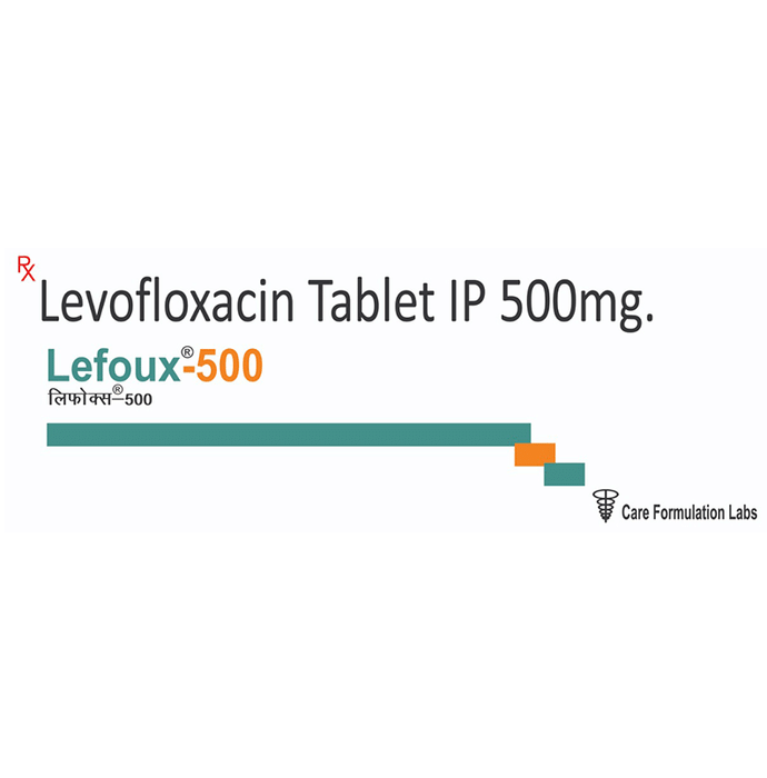 Lefoux 500 Tablet    Levofloxacin 500mg