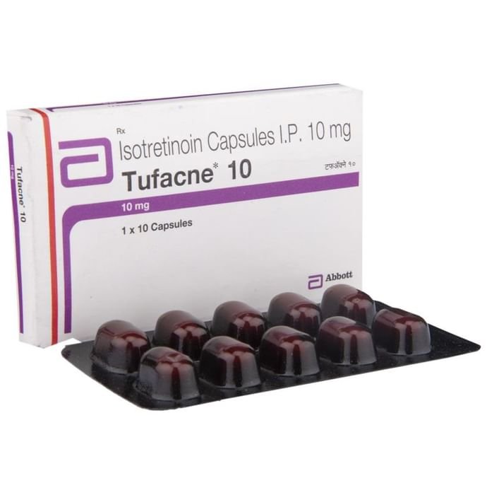Tufacne 10 Capsule    Isotretinoin 10mg