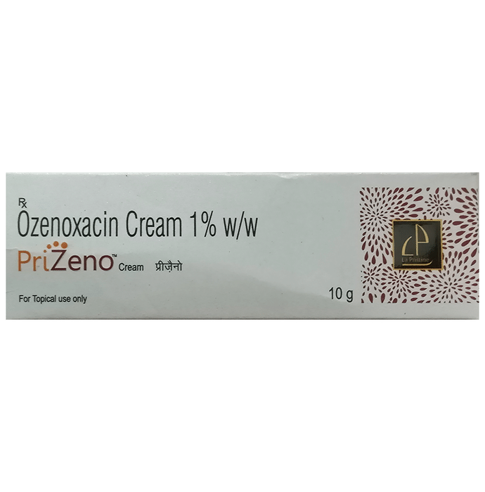 Prizeno 1% Cream    Ozenoxacin 1% w/w