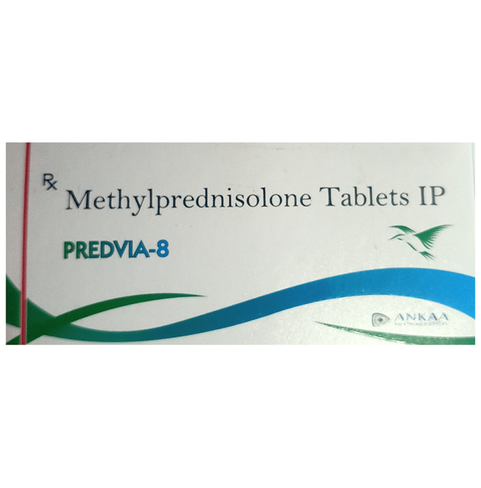 Predvia 8 Tablet    Methylprednisolone 8mg