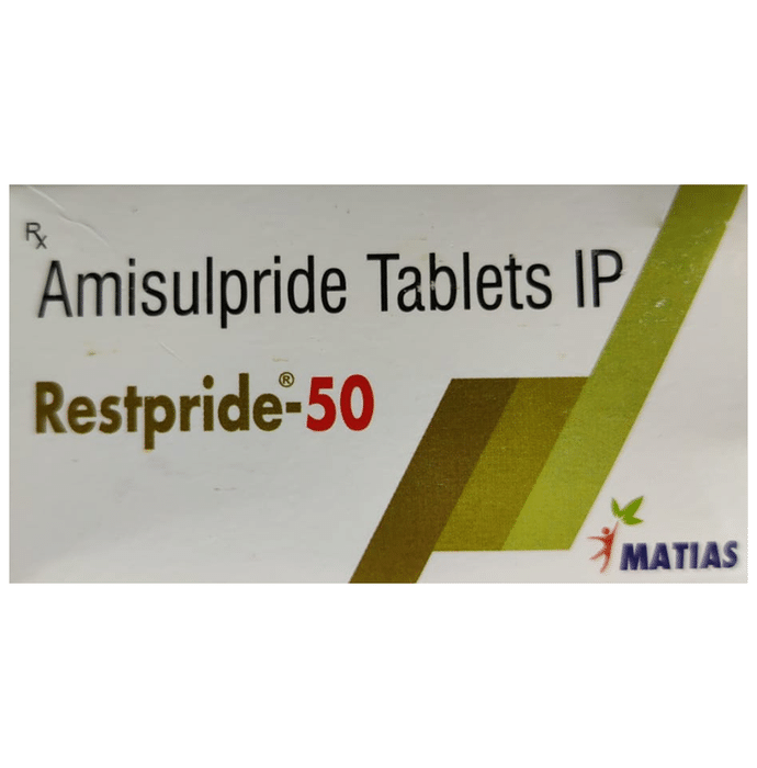 Restpride 50 Tablet    Amisulpride 50mg