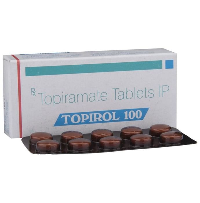 Topirol 100 Tablet    Topiramate 100mg